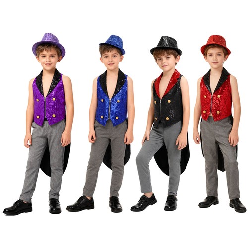 Set ragazzi costume coda - set,