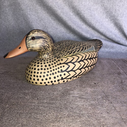 Vtg jane rinker signed wood - vtg,