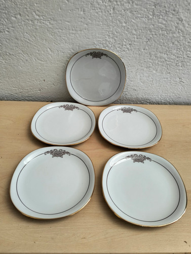 Set piatti vintage - set, 5