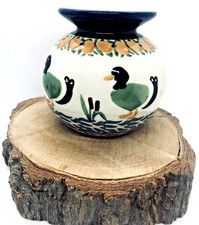 Vaso tondo ceramica polacca
