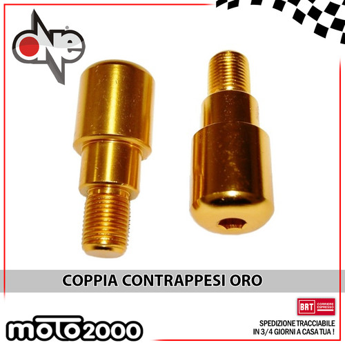 Coppia contrappesi manubrio - coppia,
