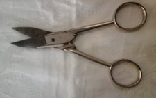 ANTICHE FORBICI MANIAGO LUNGHE CM 12 ANTIQUARIATO VINTAGE