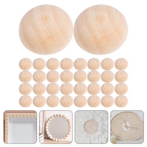 200 pcs perline - di, legno