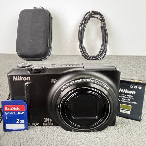 Nikon coolpix s9100 fotocamera - s9100,