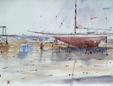 Quadro acquerello - acquerello,