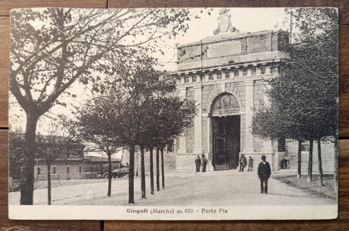 Cingoli 1922 panorama animata - cingoli,