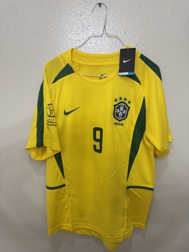 Maglia brasile ronaldo 2002 - ronaldo,