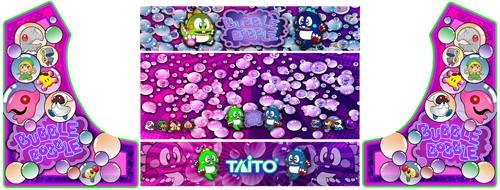 Bubble bobble bartop arcade - bobble,