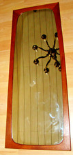 Specchio danese in teak anni