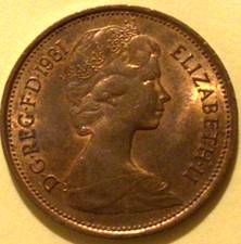 Two new pence 1981 - new, great