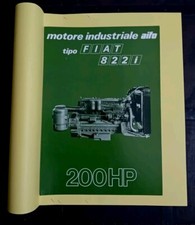Brochure MOTORI INDUSTRIALI AIFO FIAT OM SERIE 822 I 200 HP 1978
