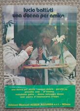 LUCIO BATTISTI UNA DONNA PER