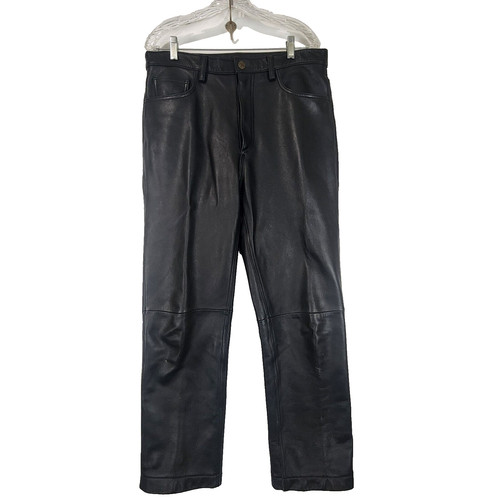 Pantaloni pelle uomo - pelle, da