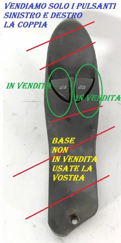 Pulsantiera sinistro destro - +,