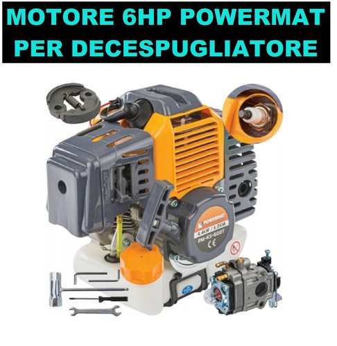 Motore powermat tempi 6hp x - 2,