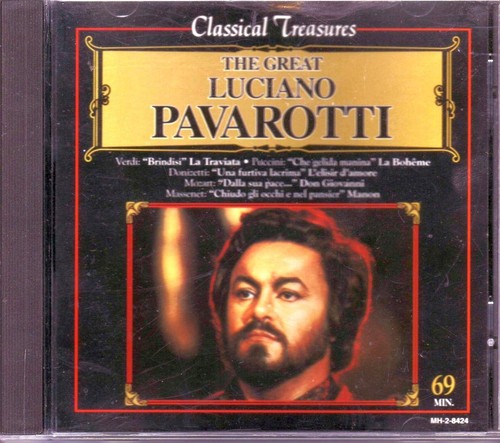 The great luciano pavarotti - luciano,