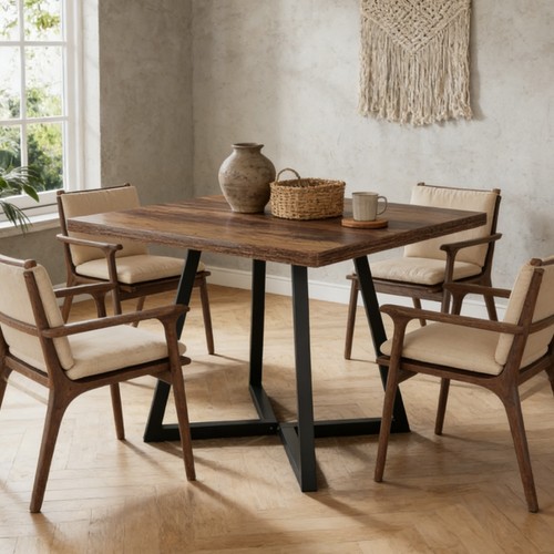 Industrial dining table - industrial,