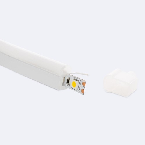 Profilo silicone effetto neon - silicone,
