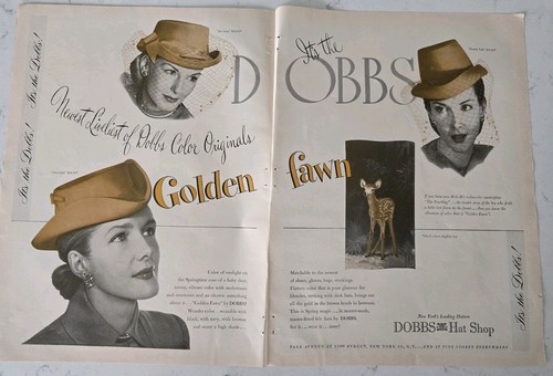 Cappello donna dobbs 1947 - donna,