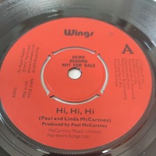 Paul McCartney Wings HI HI HI
