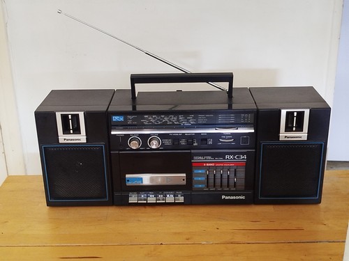 Vintage panasonic c34 - panasonic, rx-c34