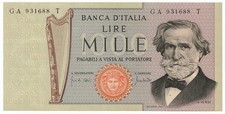 1000 LIRE GIUSEPPE VERDI II