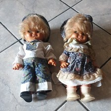 Coppia Bambole Vintage LUI E LEI ZZ Zanini & Zambelli