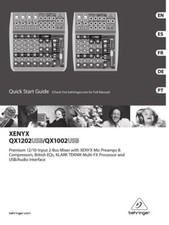 Behringer Xenyx QX1202 USB/
