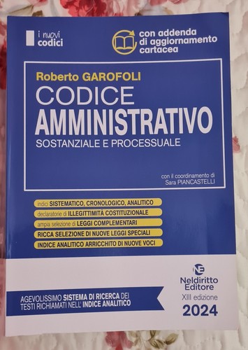 Codice diritto amministrativo - codice,