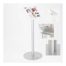 ESPOSITORE LEGGIO IN PLEXIGLASS TRASPARENTE FORMATO A3 DEPLIANT RIVISTE SPARTITO