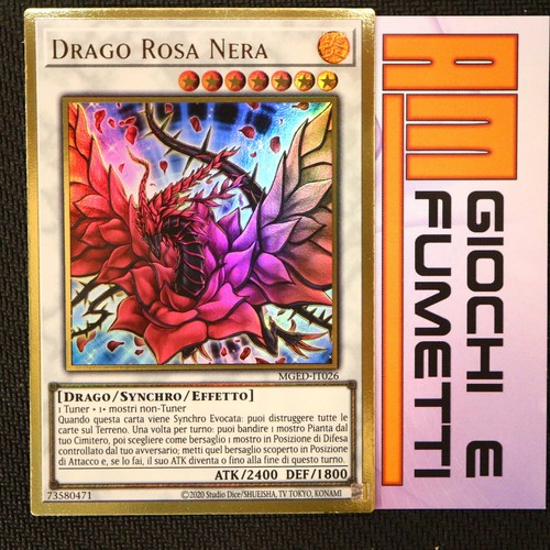 Drago rosa nera italiano - drago,