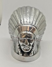 VETRINA TESTA INDIANA PER UFFICIO VETRINA O MANUBRIO DELLA MOTO