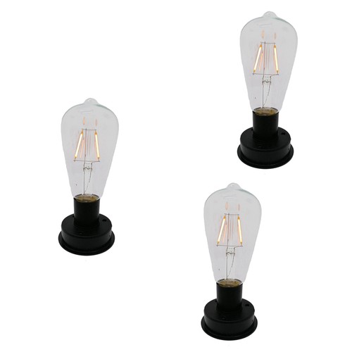 3pc solar led lampadina - led,