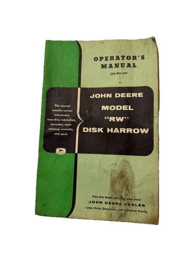 John deere erpice disco - john,