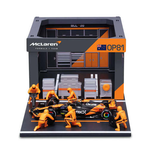 Bburago pit stop - bburago, diorama