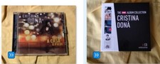 2 CD vari. CRISTINA DONA'. THE ALBUM COLLECTION e TORNO A CASA A PIEDI.