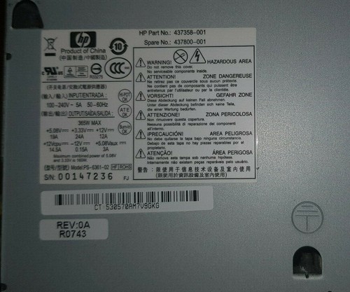 Alimentatore part - alimentatore, hp-part