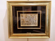 Coppia di quadri in argento Roma sparita 