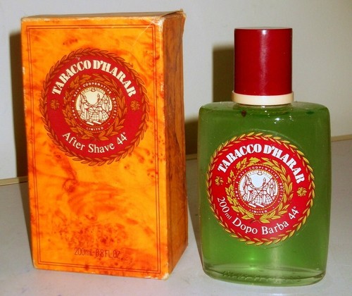 Tabacco harar after shave - after,