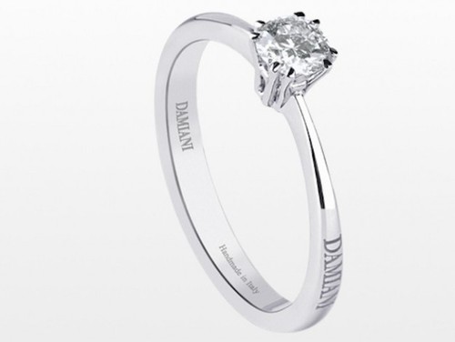 Anello solitario damiani - solitario,
