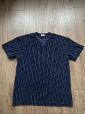 T-shirt uomo Dior blu navy