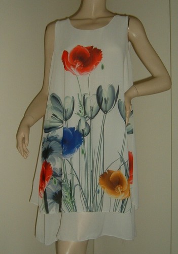 Abito vestito donna bianco - vestito,