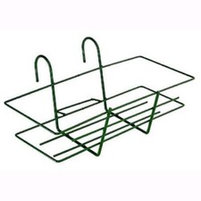 Portavasi Balconiera Rettangolare Plasticata Verde Cm. 60