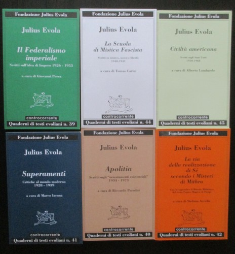 Lotto julius evola libri - evola,