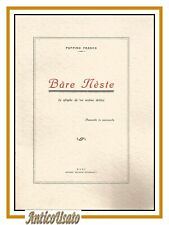 BARE NESTE di Peppino Franco poemetto vernacolo dialetto barese Bari Autografo