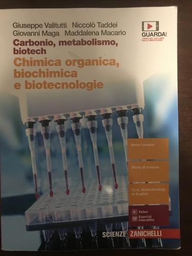 Chimica organica biochimica - chimica,