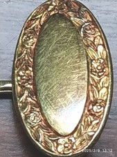 GEMELLI UNISEX VINTAGE METALLO PLACCATO ORO 18K CAMICIA CAMICETTA IDEA REGALO 