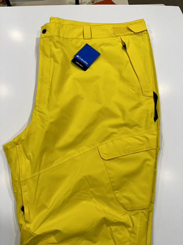 Pantalone columbia giallo - columbia,
