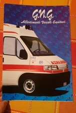 Fiat  ducato 1996 ambulance ambulanza brochure  prospekt carrozzeria gng italy