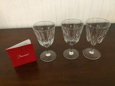 48 Bicchieri Porto Cassino IN Cristallo Di Baccarat H:11 CM (Prix per 1 Vetro)